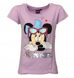 Disney Minnie Mouse Κοντομάνικο Μπλουζάκι για κορίτσια με παγιέτα που αλλάζει σχέδιο (DISM 02031B) - Κοντομάνικα μπλουζάκια
