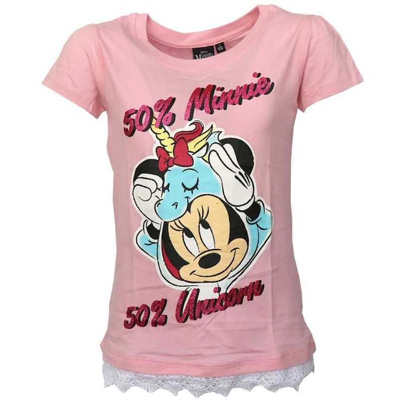 Disney Minnie Mouse Κοντομάνικο Μπλουζάκι για κορίτσια (DISM 02028B) Disney Minnie Mouse Κοντομάνικο Μπλουζάκι για κορίτσια (DISM 02028B)