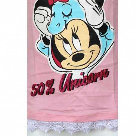 Disney Minnie Mouse Κοντομάνικο Μπλουζάκι για κορίτσια (DISM 02028B)