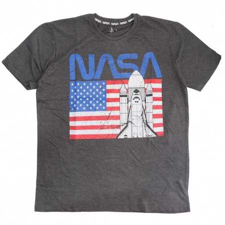 NASA ανδρικό Κοντομάνικο Μπλουζάκι (NASA 53 02 063/073) - Ανδρικά T-shirts