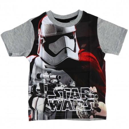 Star Wars Κοντομάνικο Μπλουζάκι Για Αγόρια (SW 52 02 6533 GREY) - Κοντομάνικα μπλουζάκια