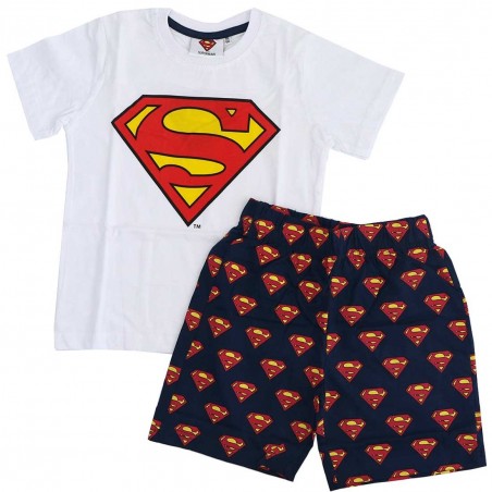 Superman Καλοκαιρινή Πιτζάμα Για Αγόρια (SUP 52 04 119) - Πιτζάμες Καλοκαιρινές
