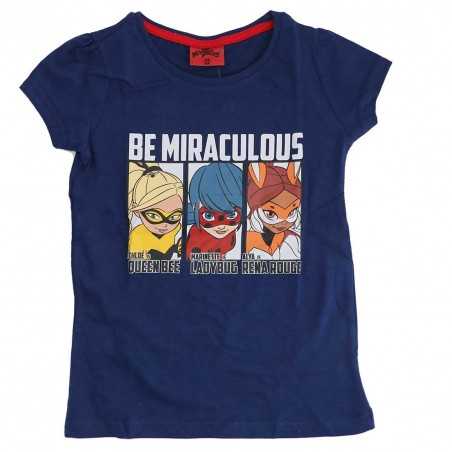 Miraculous Ladybug Κοντομάνικο Μπλουζάκι Για Κορίτσια (MIR 52 02 131NAVY) Miraculous Ladybug Κοντομάνικο Μπλουζάκι Για Κορίτσια (MIR 52 02 131NAVY)