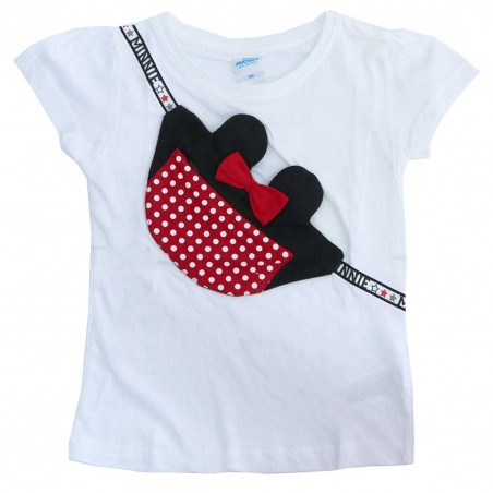 Disney Minnie Mouse κοντομάνικο μπλουζάκι για κορίτσια (DIS MF 52 02 8395) - Κοντομάνικα μπλουζάκια