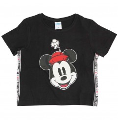Disney Mickey Mouse Kοντό μπλουζάκι για κορίτσια (DIS MF 52 02 8396) - Κοντομάνικα μπλουζάκια