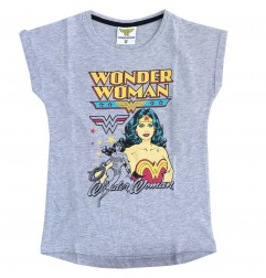 Wonder Woman κοντομάνικο Μπλουζάκι Για Κορίτσια (WW 52 02 016Grey) - Κοντομάνικα μπλουζάκια