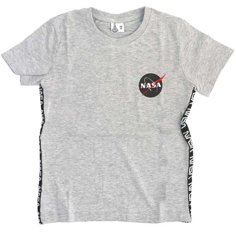 NASA Κοντομάνικο Μπλουζάκι για αγόρια (NASA 52 02 106 GREY)