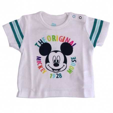 Βρεφικό Κοντομάνικο Μπλουζάκι Disney Baby Mickey Mouse "The Original 1928" – 100% Βαμβακερό (DIS BMB 51 02 1365) - Κοντομάνικ...
