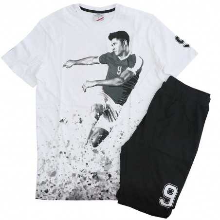 R. Lewandowski Ανδρική Καλοκαιρινή Πιτζάμα (RL 53 04 016Black)