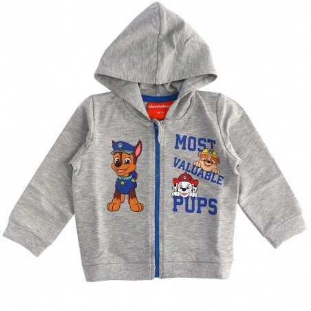 Βρεφική Εποχιακή Ζακέτα με Κουκούλα Paw Patrol "Most Valuable Pups" – Γκρι Μελανζέ (PAW 51 18 1781) - Ζακέτες - Μπλούζες φούτερ