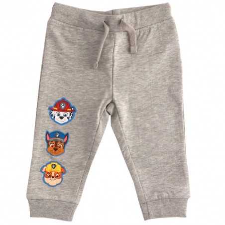 Βρεφικό Εποχιακό Παντελόνι Φόρμας Paw Patrol – Γκρι Μελανζέ με Λάστιχο (PAW 51 11 1782) - Παντελόνια - Φόρμες