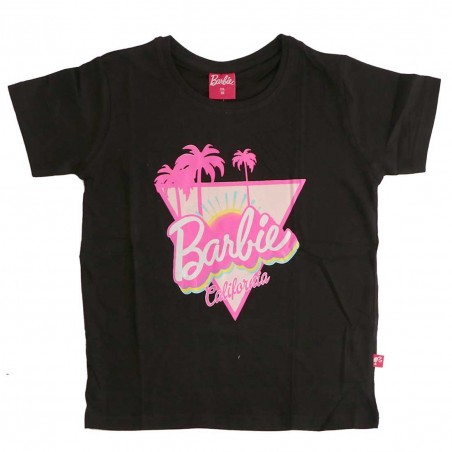 Barbie Κοντομάνικο Μπλουζάκι Για Κορίτσια (BAR 52 02 242 Black) - Κοντομάνικα μπλουζάκια