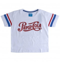Pepsi Κοντομάνικο κοντό Μπλουζάκι για κορίτσια (PEPSI 52 02 047) - Κοντομάνικα μπλουζάκια