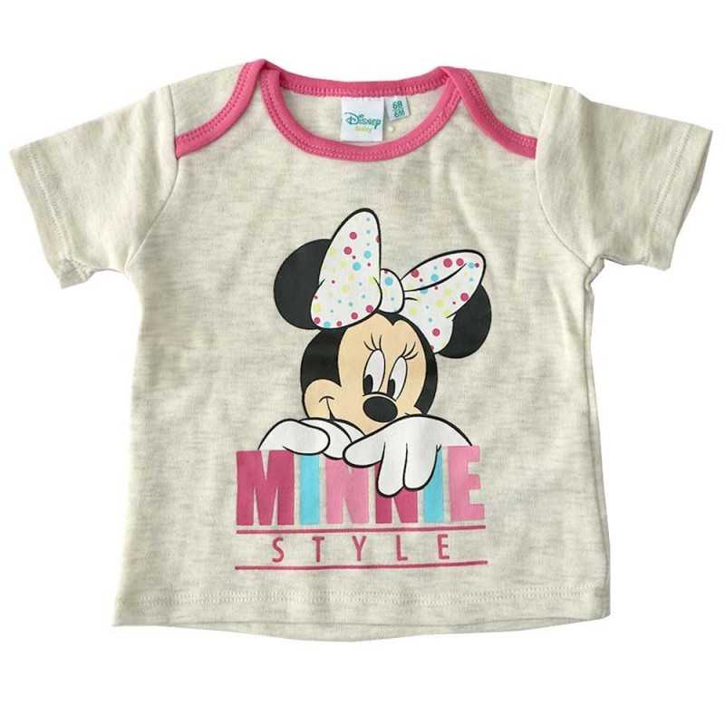Disney Baby Minnie Mouse Βρεφικό Κοντομάνικο Μπλουζάκι "Style" - 100% Βαμβακερό (DIS MF 51 02 840) Disney Baby Minnie Mouse Βρεφικό Κοντομάνικο Μπλουζάκι "Style" - 100% Βαμβακερό (DIS MF 51 02 840)