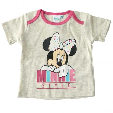 Disney Baby Minnie Mouse βρεφικό Κοντομάνικο Μπλουζάκι (DIS MF 51 02 840)