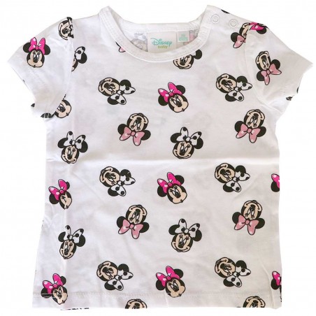 Disney Baby Minnie Mouse βρεφικό Κοντομάνικο Μπλουζάκι (DISM 91008A) - Κοντομάνικα μπλουζάκια