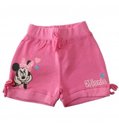 Βρεφικό Σορτς Minnie Mouse Disney Baby - 100% Βαμβακερό - Φούξια / Ροζ (DISM01042) - Σορτς/ Βερμούδες
