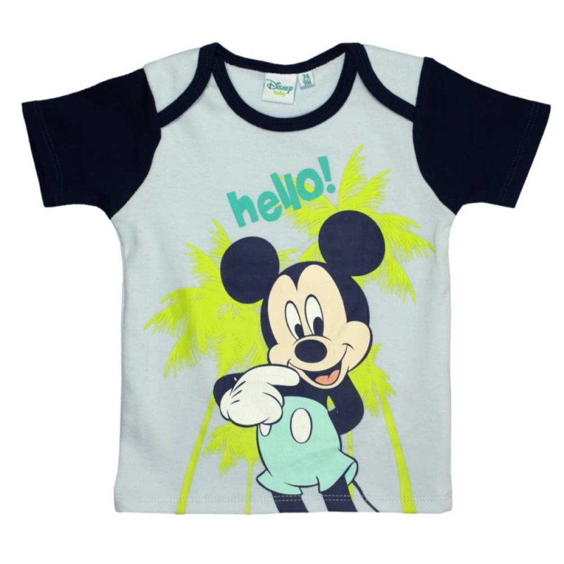 Disney Baby Mickey Mouse Βρεφικό Κοντομάνικο μπλουζάκι (DIS BMB 51 02 871A)