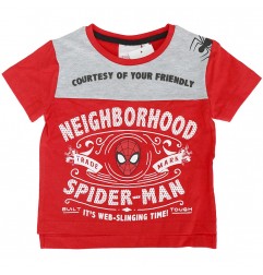 Marvel Spiderman κοντομάνικο Μπλουζάκι Για Αγόρια (SE1087) - Κοντομάνικα μπλουζάκια