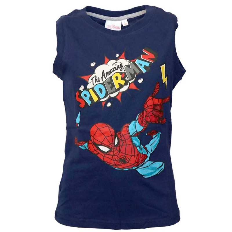 Marvel Spiderman Αμάνικο Μπλουζάκι Για Αγόρια (DISI 05211B)