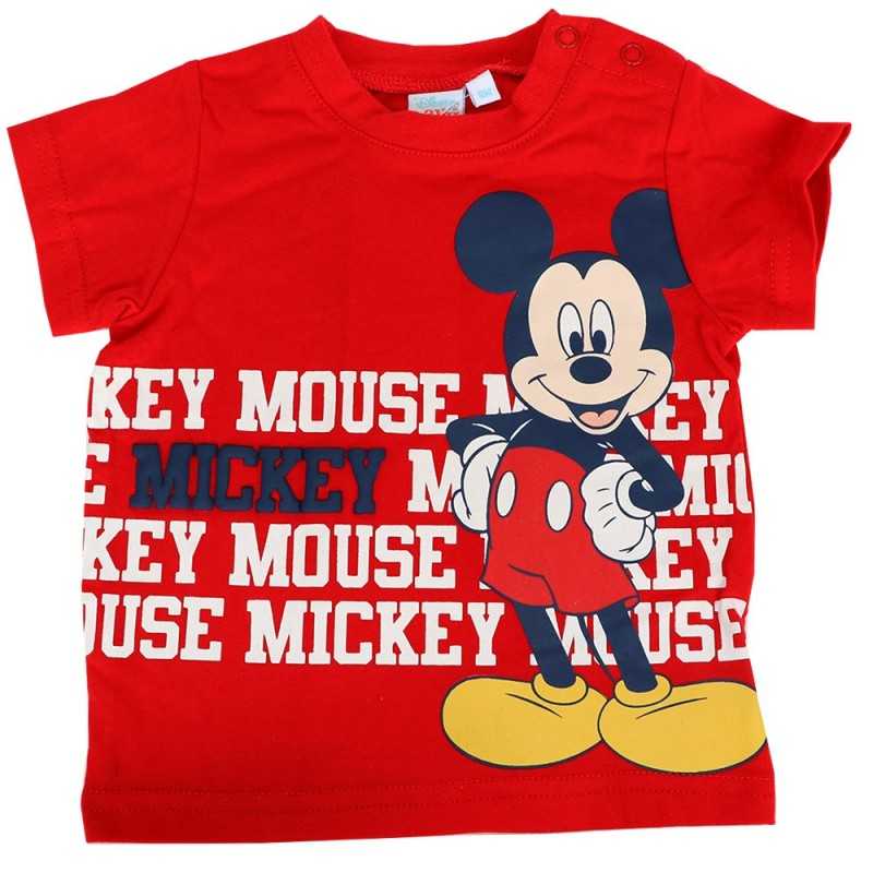 Disney Baby Βρεφικό Κοντομάνικο Μπλουζάκι Mickey Mouse – 100% Βαμβακερό (Κόκκινο) (ET0142A) Disney Baby Βρεφικό Κοντομάνικο Μπλουζάκι Mickey Mouse – 100% Βαμβακερό (Κόκκινο) (ET0142A)