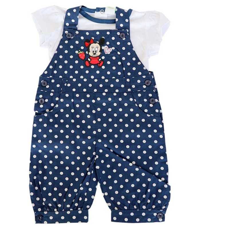 Disney Baby Βρεφικό Σετ 2 τμχ Minnie Mouse – Μπλε Πουά Σαλοπέτα & Λευκό Μπλουζάκι (100% Βαμβάκι) (AQE0007) Disney Baby Βρεφικό Σετ 2 τμχ Minnie Mouse – Μπλε Πουά Σαλοπέτα & Λευκό Μπλουζάκι (100% Βαμβάκι) (AQE0007)