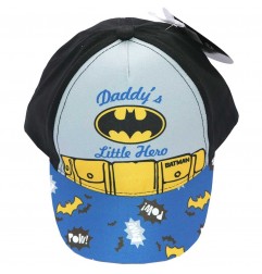 Βρεφικό Καπέλο Τζόκεϋ Batman "Daddy's Little Hero" – 100% Βαμβακερό ( ET4340)