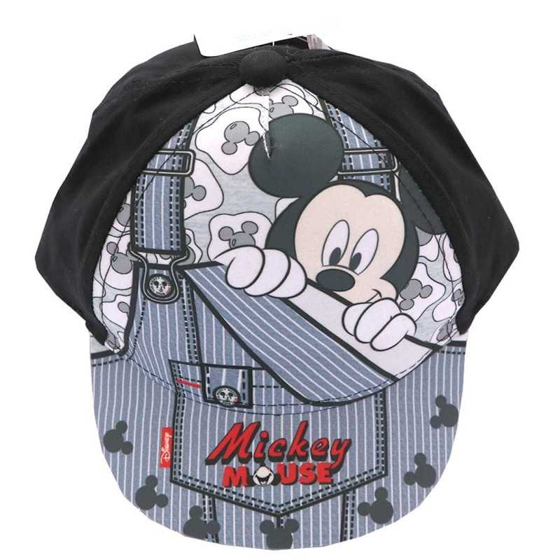 Βρεφικό Καπέλο Τζόκεϋ Disney "Mickey Mouse Denim Style" – 100% Βαμβακερό – Μαύρο (ET4238Black) Βρεφικό Καπέλο Τζόκεϋ Disney "Mickey Mouse Denim Style" – 100% Βαμβακερό – Μαύρο (ET4238Black)