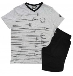 Star Wars Ανδρική Καλοκαιρινή Πιτζάμα (ET3541GREY) - Ανδρικές Πιτζάμες