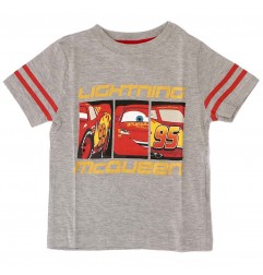 Disney Cars Κοντομάνικο μπλουζάκι για αγόρια (DIS C 52 02 8328 GREY) - Κοντομάνικα μπλουζάκια