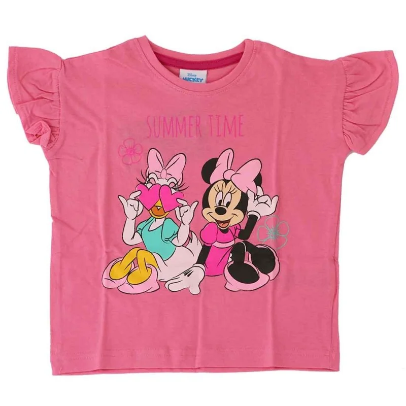 Disney Minnie Mouse Κοντομάνικο Μπλουζάκι για κορίτσια (DIS MF 52 02 8226Pink) Disney Minnie Mouse Κοντομάνικο Μπλουζάκι για κορίτσια (DIS MF 52 02 8226Pink)
