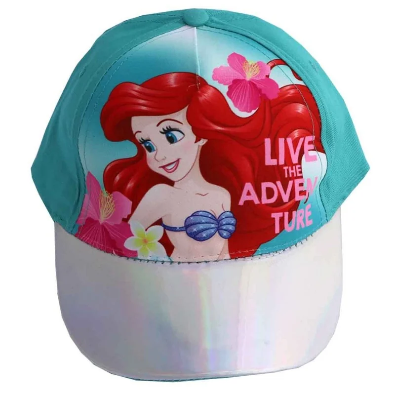 Disney Princess "Ariel η Μικρή Γοργόνα" παιδικό Καπέλο Τζόκεϋ Για κορίτσια (DIS P 52 39 8535BLUE) Disney Princess "Ariel η Μικρή Γοργόνα" παιδικό Καπέλο Τζόκεϋ Για κορίτσια (DIS P 52 39 8535BLUE)