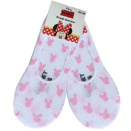 Disney Minnie Mouse κοντές Κάλτσες Μπαλαρίνα (DIS MF 52 34 8182White) - Κάλτσες κοντές κορίτσι