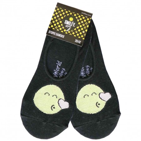 Smiley κοντές Κάλτσες Μπαλαρίνα (SM 53 34 116Black) - Γυναικείες Κάλτσες