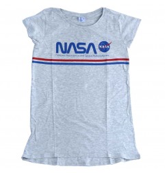 Nasa βαμβακερό γυναικείο T-shirt- νυχτικό ύπνου (NASA 53 04 011/012 Grey) - Γυναικεία νυχτικά
