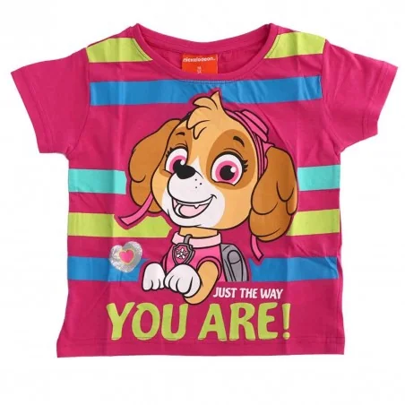 Paw Patrol Κοντομάνικο Μπλουζάκι Για Κορίτσια ( PAW 52 02 1462) - Κοντομάνικα μπλουζάκια