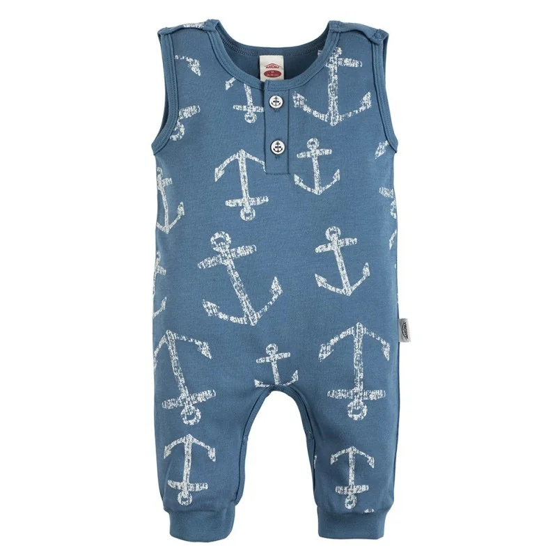 Makoma Βρεφική Βαμβακερή Σαλοπέτα Polo "Blue Sea" - 100% Premium Βαμβάκι - Μπλε με Άγκυρες (05226N BLUE) Makoma Βρεφική Βαμβακερή Σαλοπέτα Polo "Blue Sea" - 100% Premium Βαμβάκι - Μπλε με Άγκυρες (05226N BLUE)