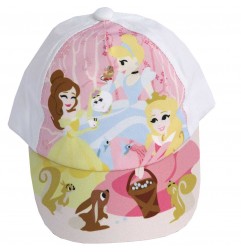Disney Princess βρεφικό Καπέλο Τζόκεϋ Για κορίτσια (PR-A-23 White) - Σκούφοι/ Καπέλα
