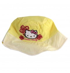 Hello Kitty παιδικό Καλοκαιρινό Καπέλο για κορίτσια (ME4025 Yellow) - Καπέλα - Τζόκευ (καλοκαιρινά)
