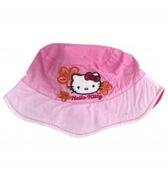 Hello Kitty παιδικό Καλοκαιρινό Καπέλο για κορίτσια (ME4025 Pink) - Καπέλα - Τζόκευ (καλοκαιρινά)