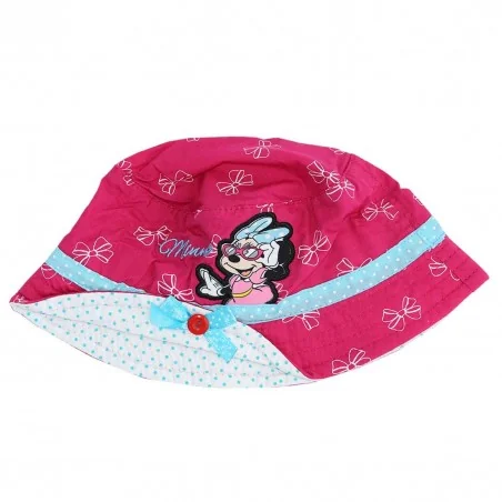 Disney Minnie Mouse παιδικό Καλοκαιρινό Καπέλο για κορίτσια (DISM88235 FUX)