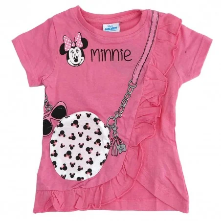 Disney Minnie Mouse Κοντομάνικο Μπλουζάκι για κορίτσια (DIS MF 52 02 8375) - Κοντομάνικα μπλουζάκια