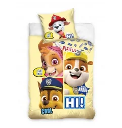 Paw Patrol Βρεφικό Σετ Κούνιας (100x135εκ. + 40χ60εκ) paw201029b - Βρεφικά Σεντόνια/Παπλωματοθήκες