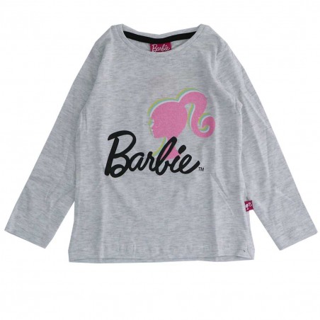 Barbie Μακρυμάνικο μπλουζάκι για κορίτσια (BAR 52 02 197 GREY) - Μπλουζάκια Μακρυμάνικα (μακό)