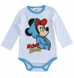 Disney Baby Mickey Mouse Βρεφικό βαμβακερό Ζιπουνάκι (CTL01608B) - Μακρυμάνικα ζιπουνάκια απλά