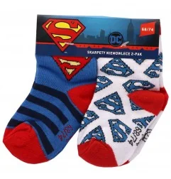 Βρεφικές Κάλτσες Superman / DC Comics – Σετ 2 Ζευγαριών (Μπλε/Λευκό) (SUP 51 34 233 2-PACK) - Βρεφικές Κάλτσες αγόρι