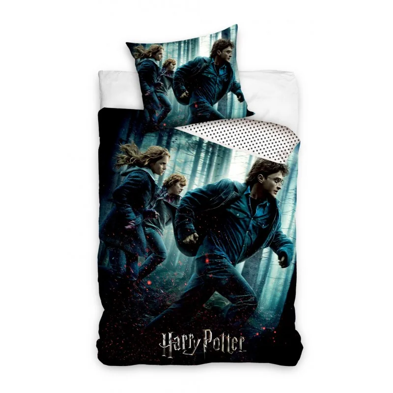 Harry Potter Παιδικό Σετ Παπλωματοθήκη 160x200εκ. + 50x75εκ. (HP203032) Harry Potter Παιδικό Σετ Παπλωματοθήκη 160x200εκ. + 50x75εκ. (HP203032)