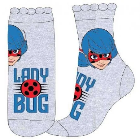 Miraculous Ladybug Παιδικές Κάλτσες Για Κορίτσια (MIR 52 34 304 GREY SINGLE) Miraculous Ladybug Παιδικές Κάλτσες Για Κορίτσια (MIR 52 34 304 GREY SINGLE)