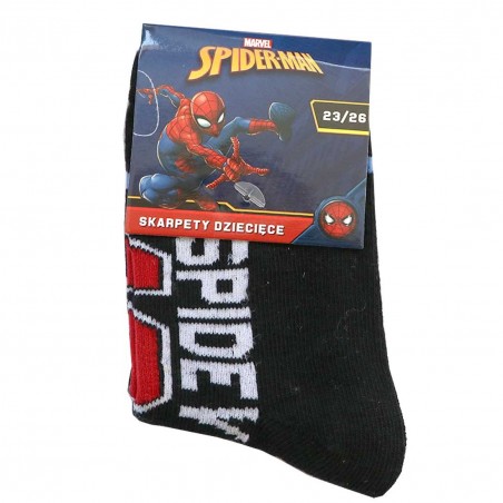 Marvel Spiderman Παιδικές Κάλτσες για αγόρια (SP S 52 34 1218 Black) - Κάλτσες κανονικές αγόρι