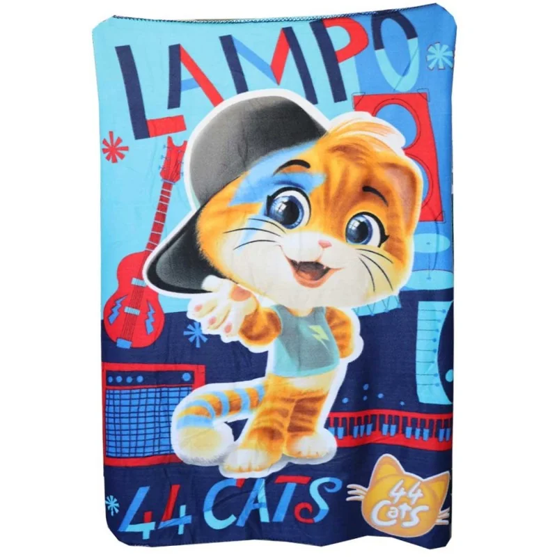44 Cats Κουβέρτα Καναπέ Fleece διάσταση 100Χ140εκ (STN615135) 44 Cats Κουβέρτα Καναπέ Fleece διάσταση 100Χ140εκ (STN615135)